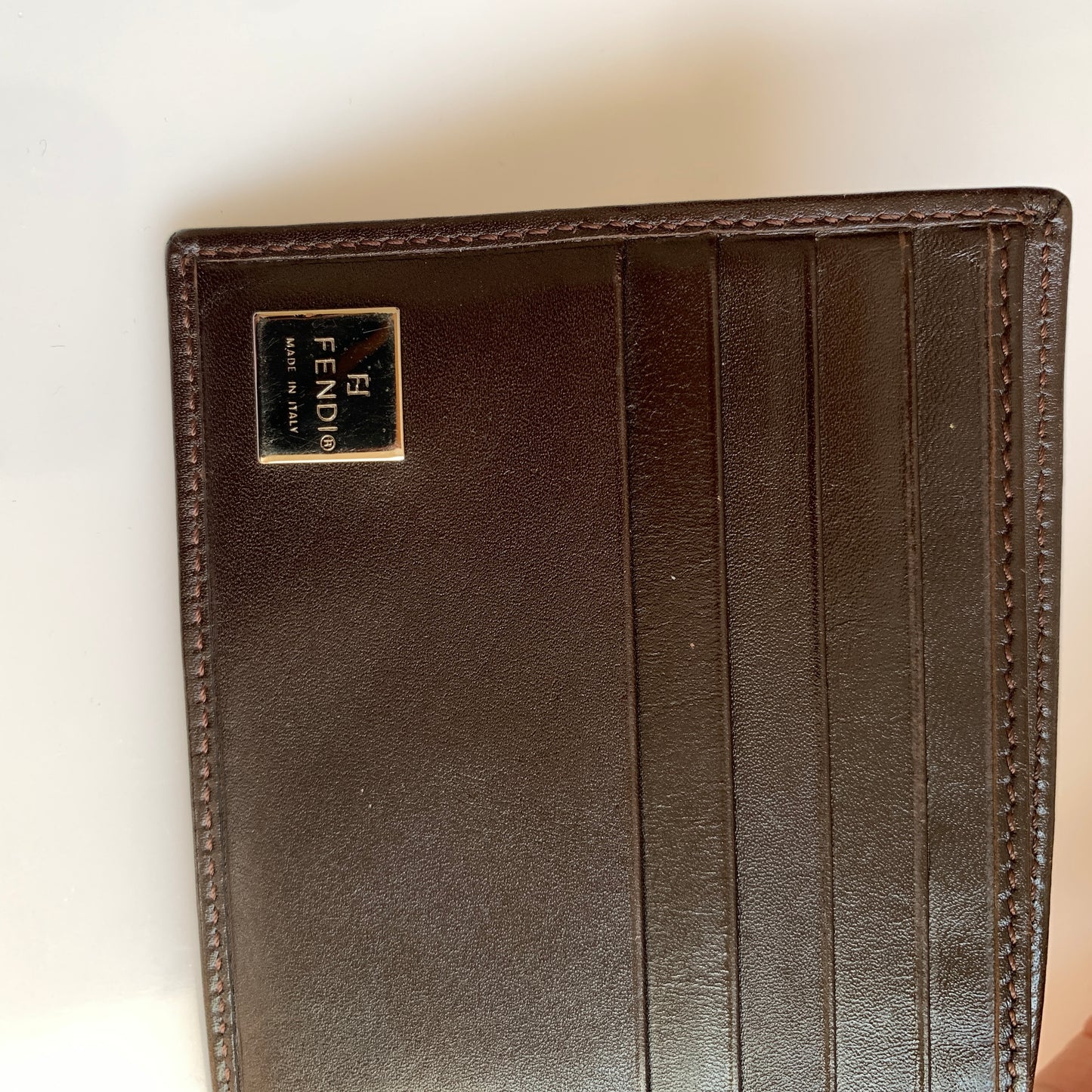 Fendi Zucca monogram Men’s bifold wallet authentic with COA