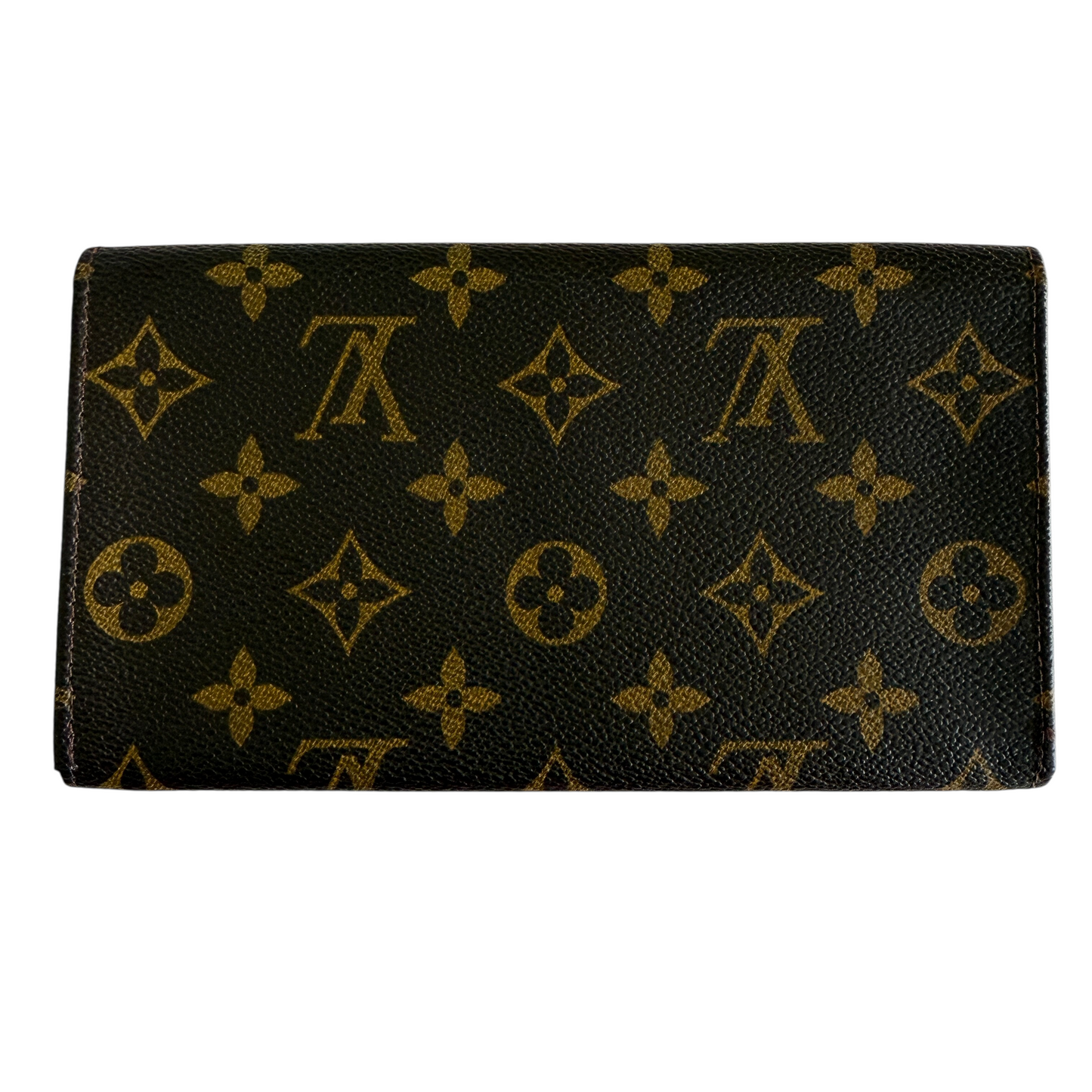 Louis Vuitton monogram wallet passport holder bag unisex vintage authentic with COA 851