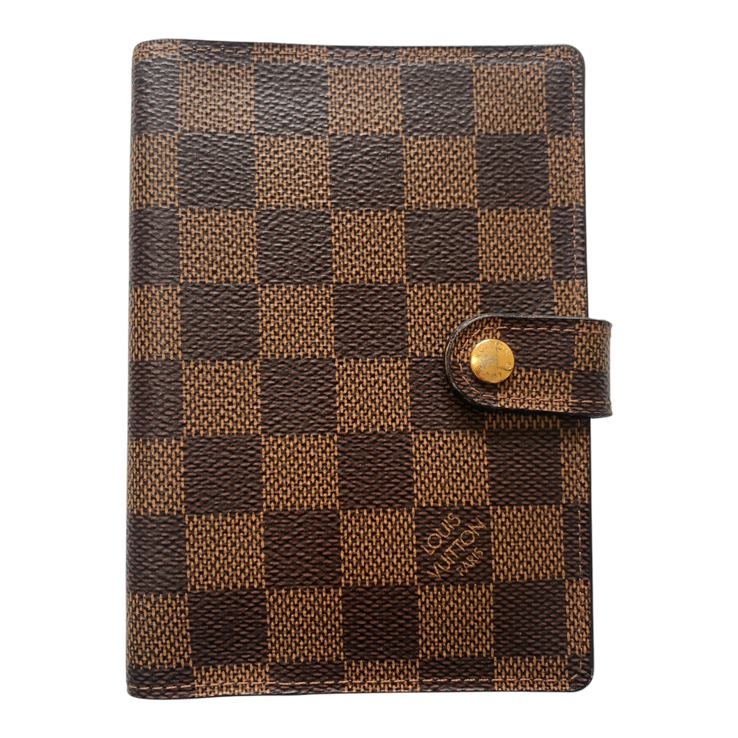 Louis Vuitton damier ebene agenda PM RA0158 Authentic with COA