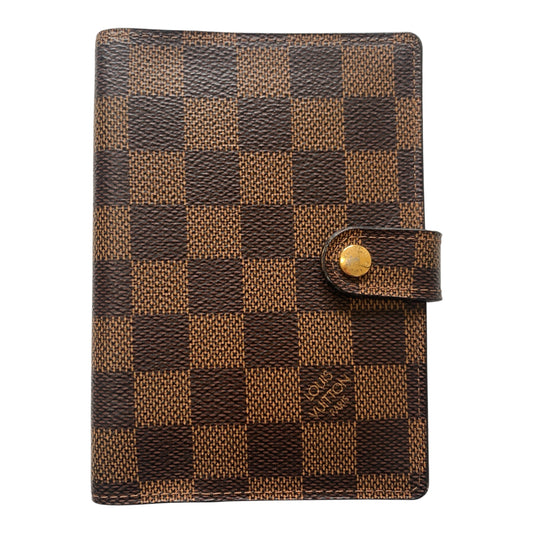 Louis Vuitton damier ebene agenda PM RA0158 Authentic with COA