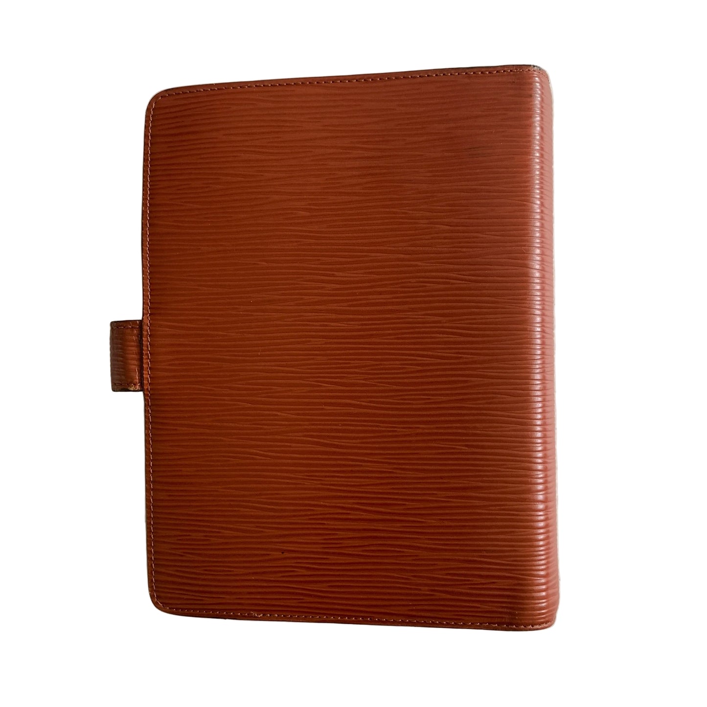 Louis Vuitton brown Epi leather agenda MM SP0995 agenda Authentic with COA