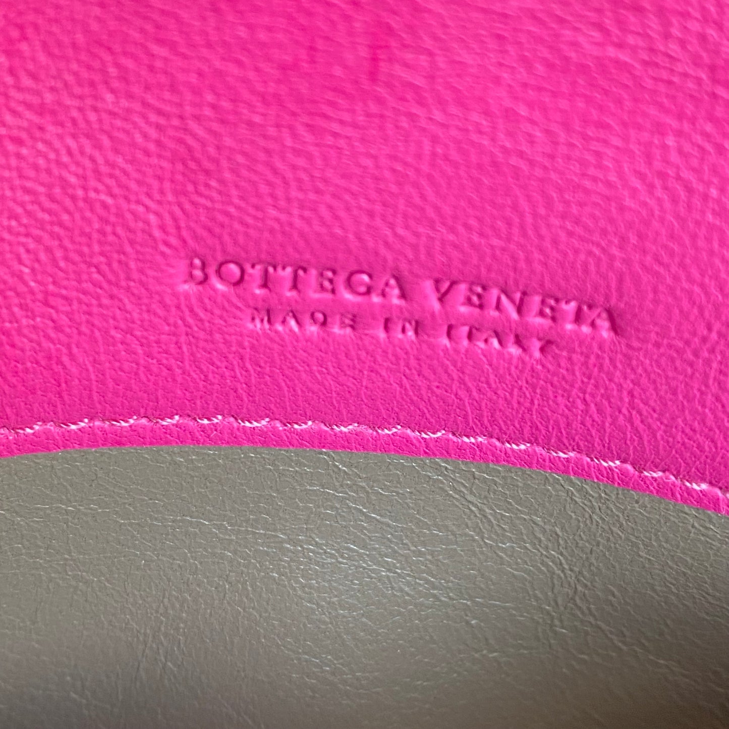 Bottega Veneta pink intrecciata long wallet Authentic with coa 7.5x4.1