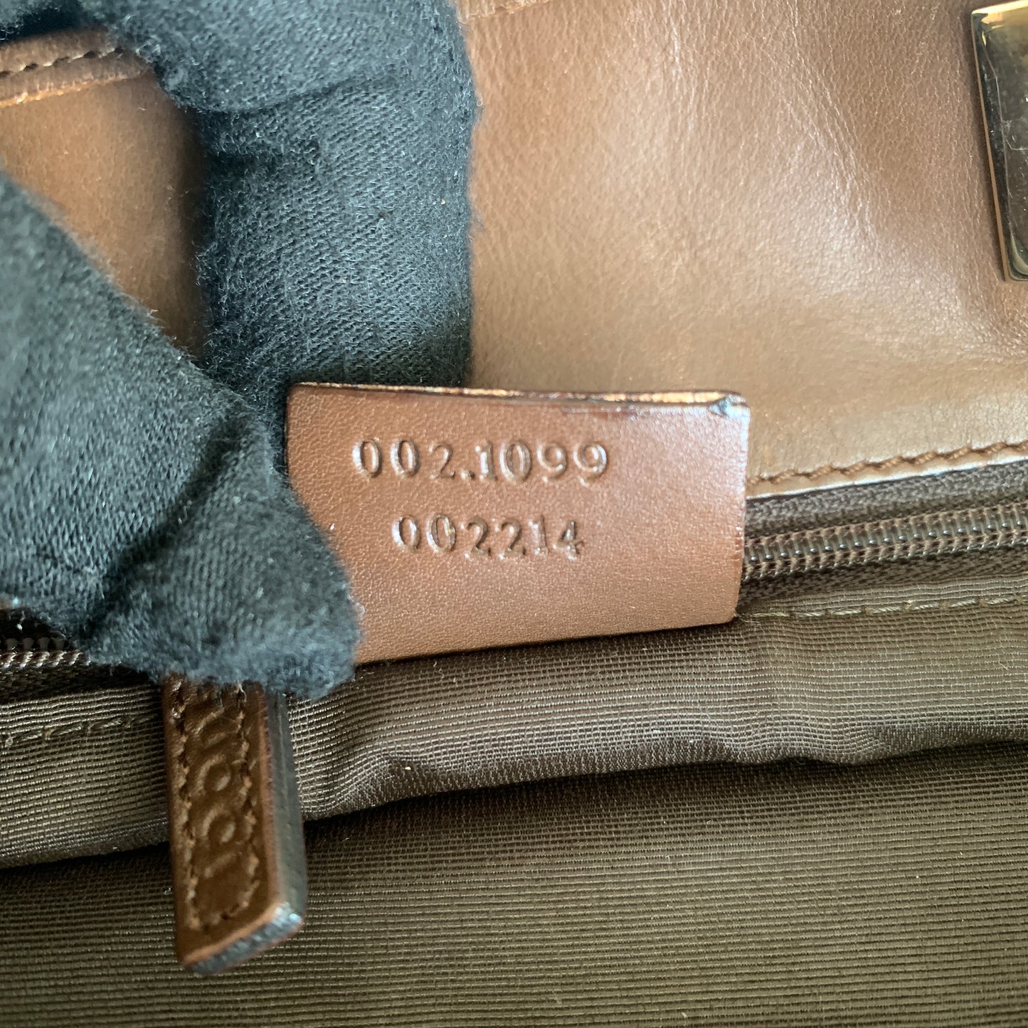 Gucci monogram tote shoulder bag Authentic with COA