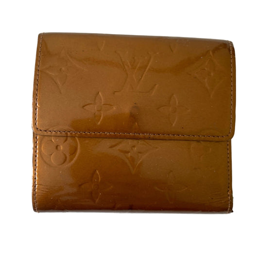 Louis Vuitton bernis compact brown wallet TH0092 authentic with COA