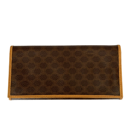 Celine macadam long leather wallet authentic with COA