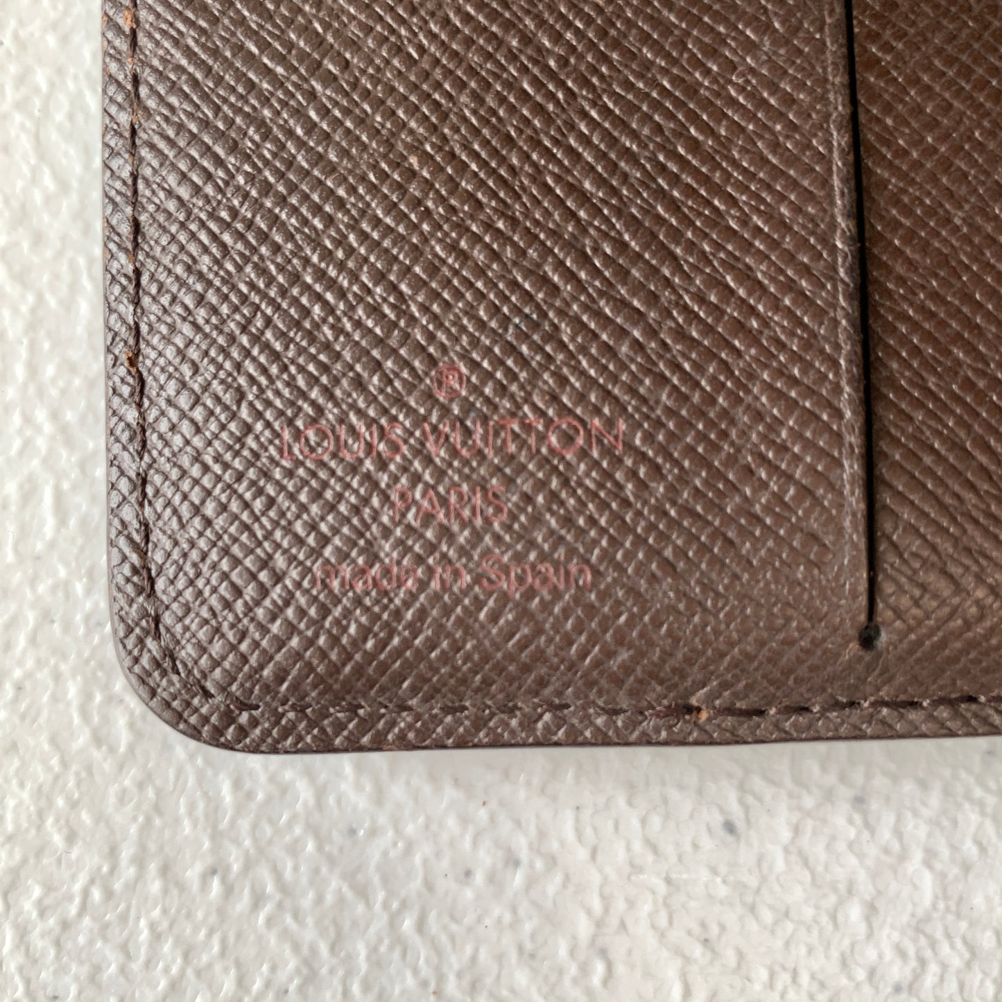 Louis Vuitton damier ebene compact CA0045 wallet Authentic with COA