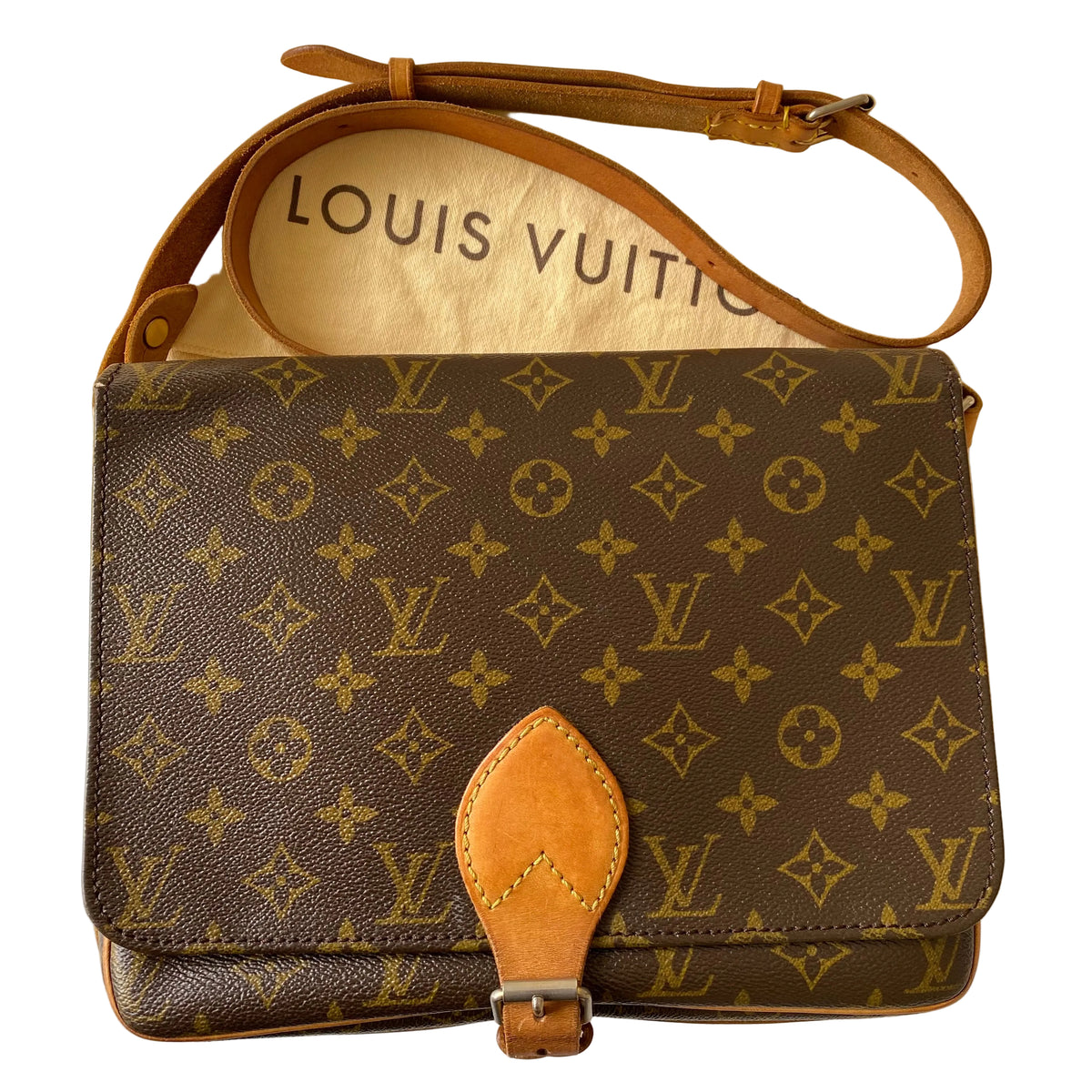 Louis Vuitton monogram crossbody bag 832 Authentic with COA & dust bag 10.8x9.5x3.6