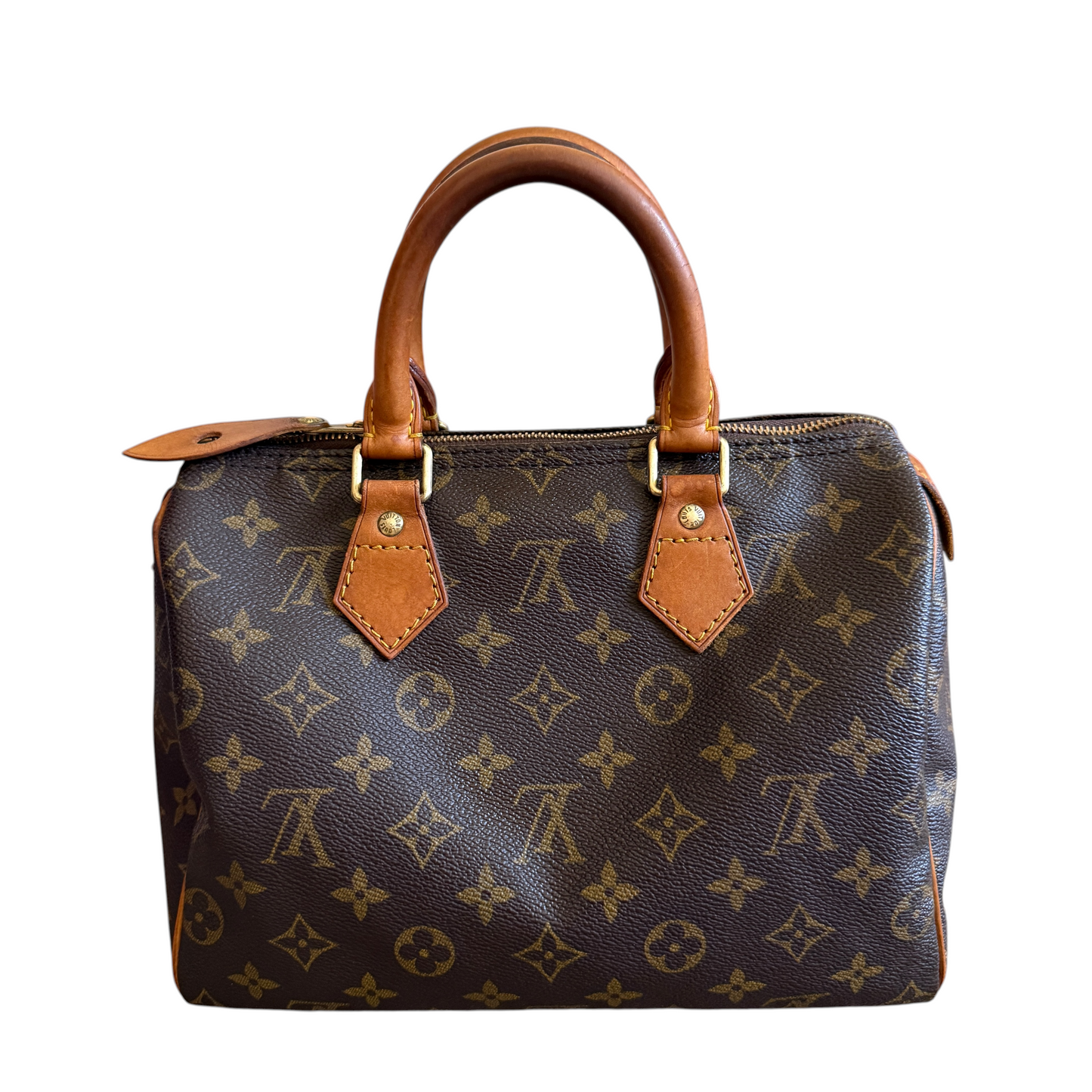 Louis Vuitton monogram speedy 25 bag MI1901 authentic with COA