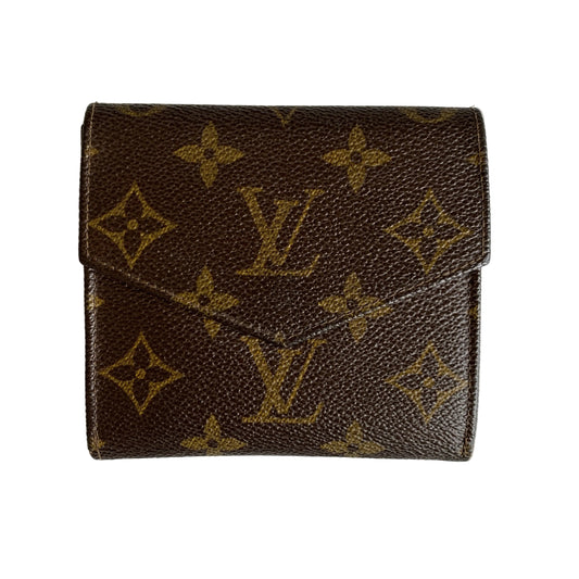 Louis Vuitton monogram unisex compact wallet AN0930 authentic with COA
