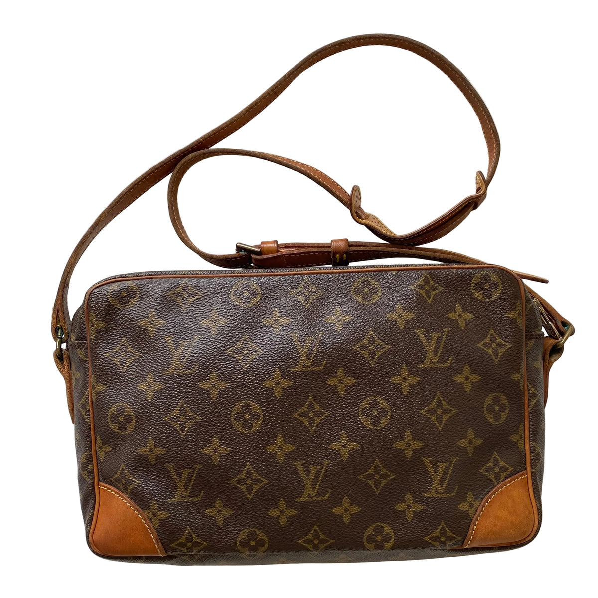 Louis Vuitton monogram crossbody bag 854 Authentic with COA 13x8x3.1