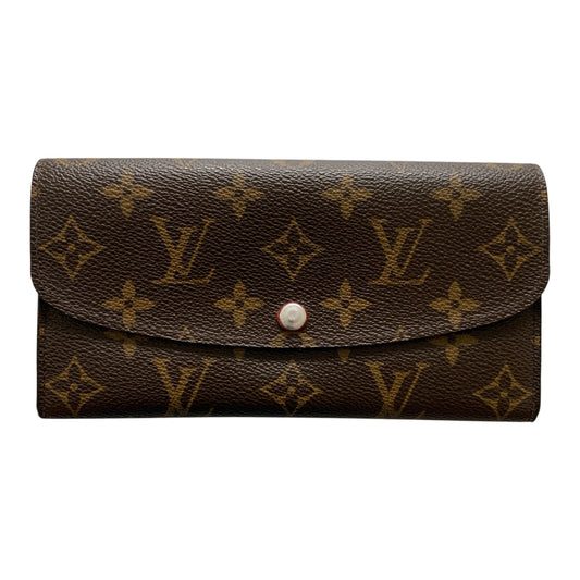 Louis Vuitton monogram Emily long wallet XA1180 Authentic with COA