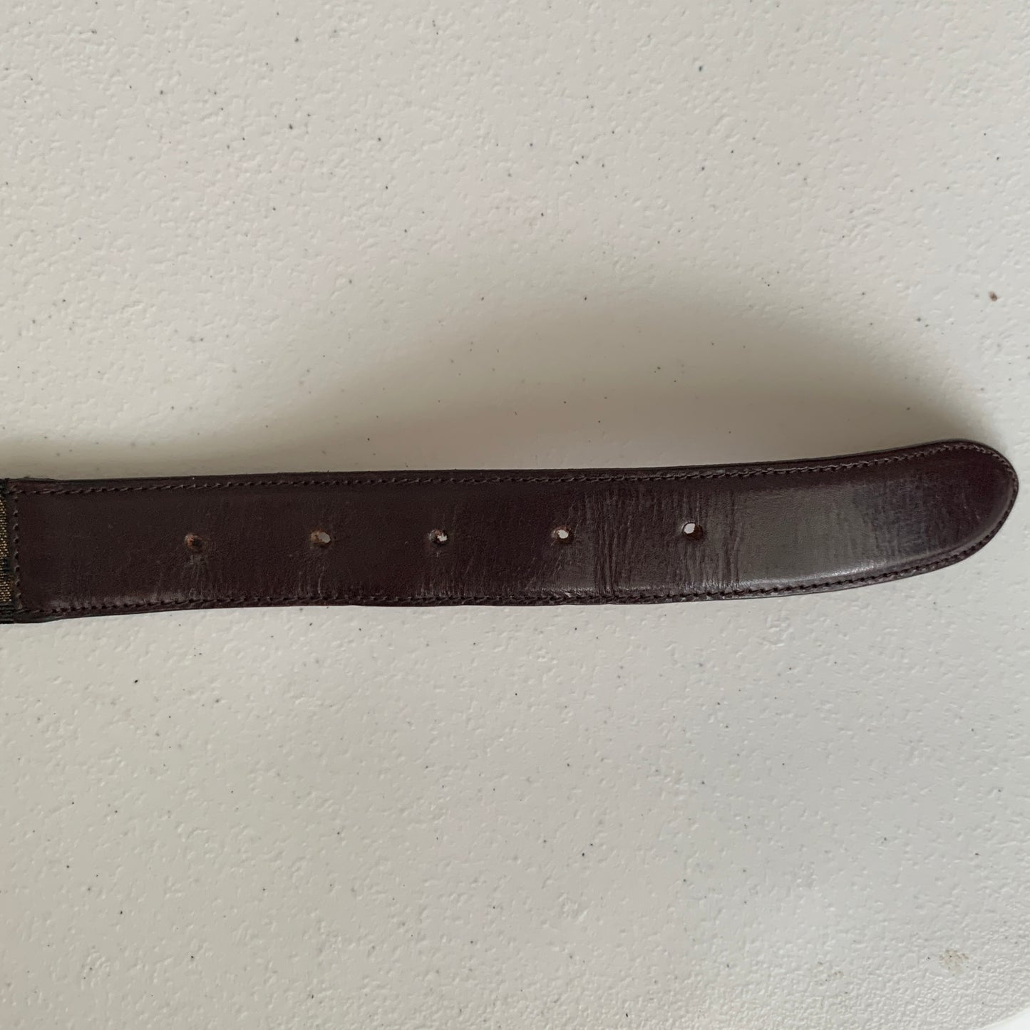 Fendi zucca monogram Belt authentic with COA Italian size 50
