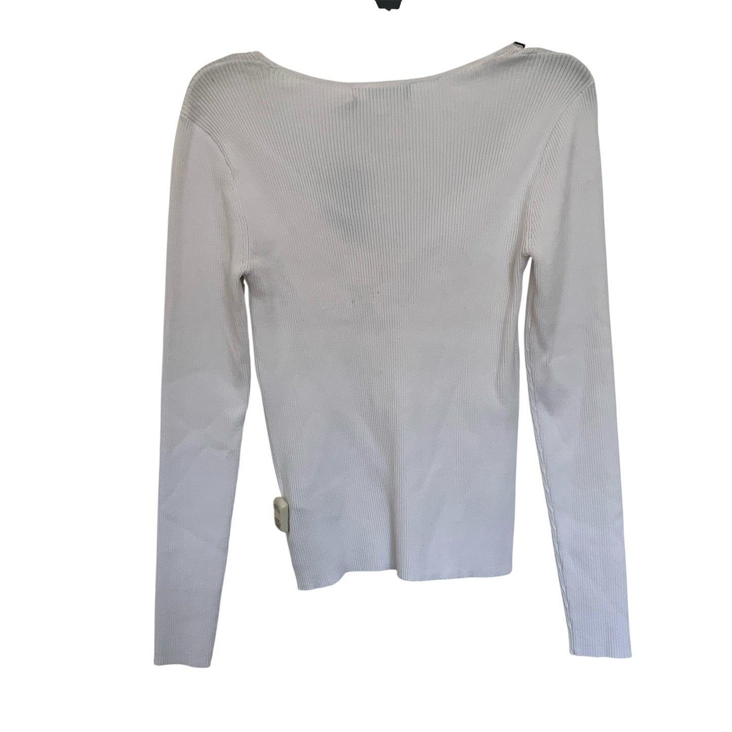 Lauren Ralph Lauren Women’s NWT white long sleeve size M tie front shirt