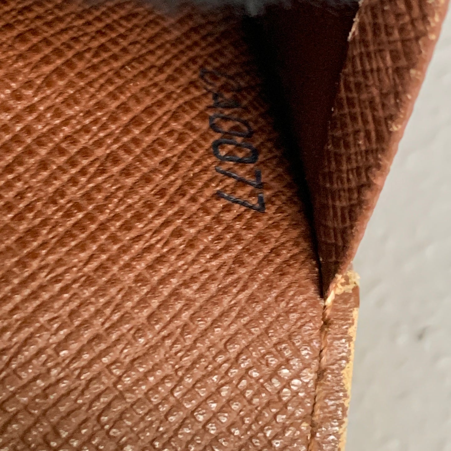 Louis Vuitton monogram wallet CA0077 Authentic with COA
