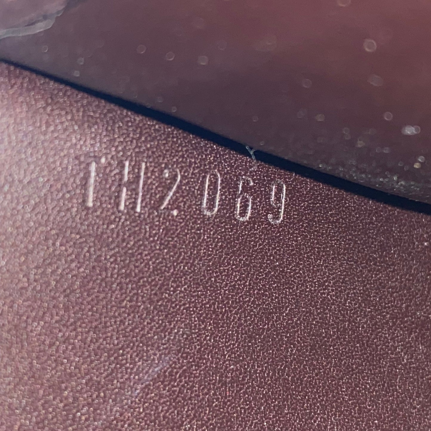 Louis Vuitton long vernis wallet th2069 authentic with coa