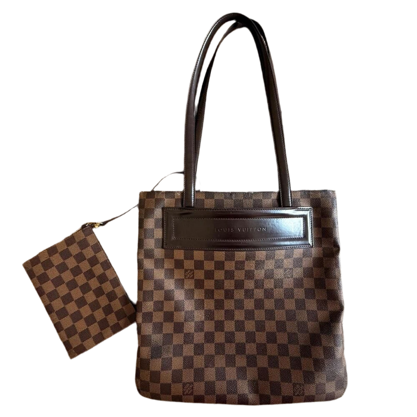 Authentic Louis Vuitton Damier tote bag and second bag