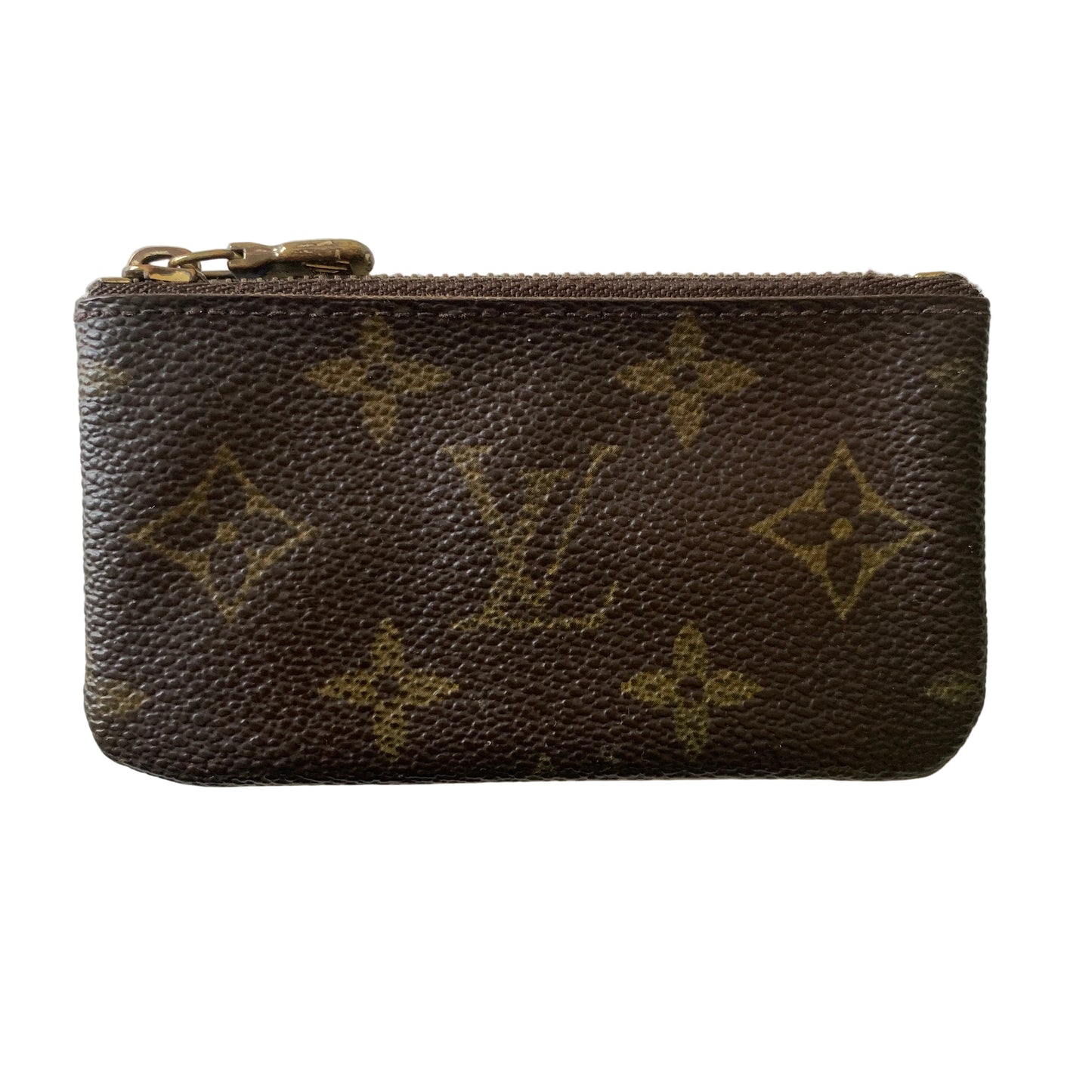 Louis Vuitton monogram Pochette Cles  key coin pouch CA0248 Authentic with COA