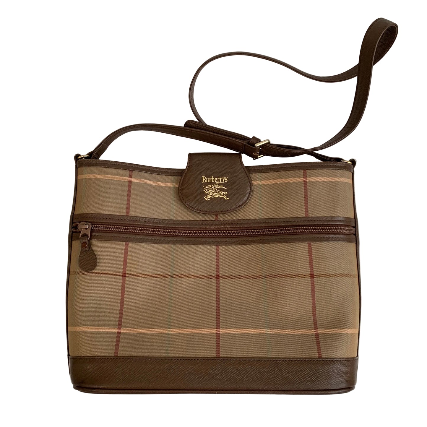 Burberry check crossbody bag authentic with COA
