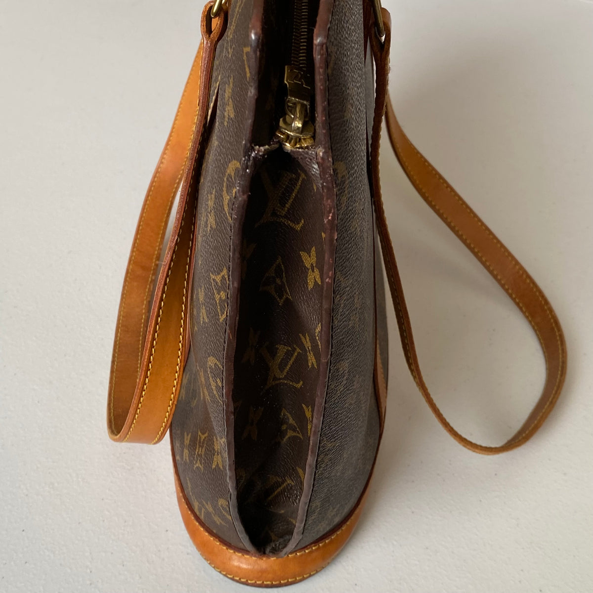 Louis Vuitton monogram Babylon tote bag VI1907 Authentic with COA 16x12x4.6