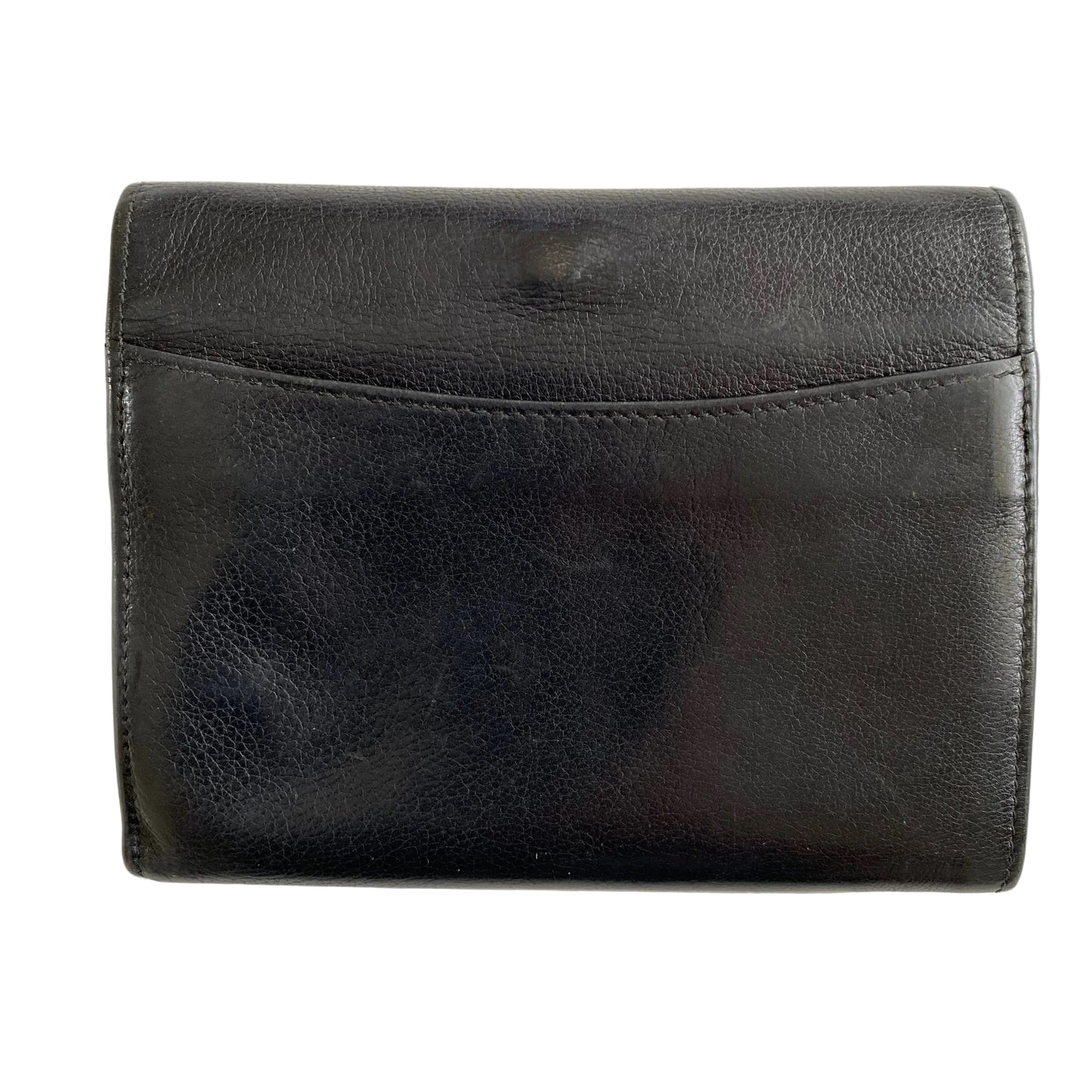 Gucci bamboo leather compact wallet Authentic with COA 5.5x4.2