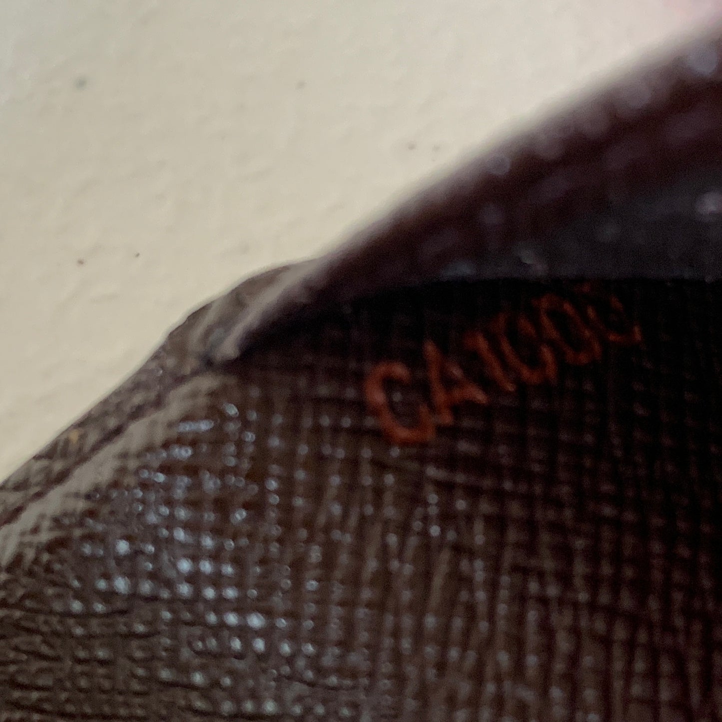 Louis Vuitton monogram agenda CA1000 authentic with COA 5.5x4 PM