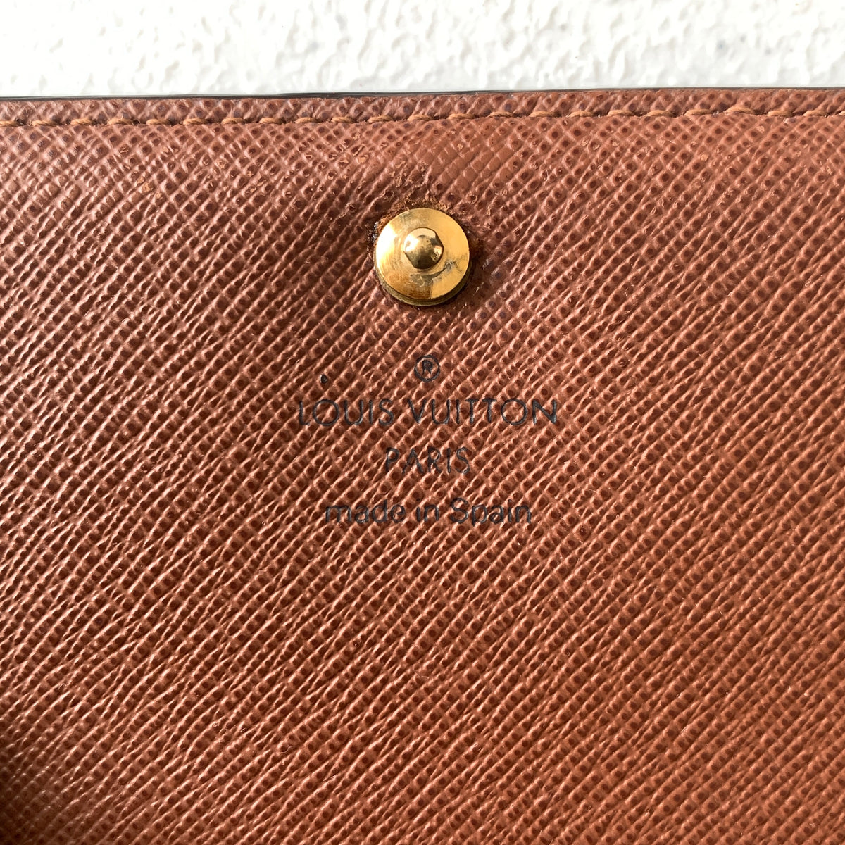 Louis Vuitton monogram wallet CA1097 Authentic with COA box dusty 5.6x3.5