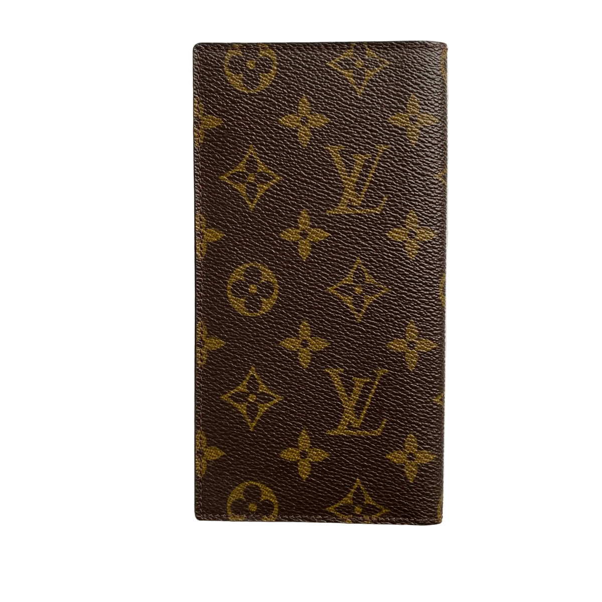 Louis Vuitton monogram long card holder Authentic with COA 6.8x3.6