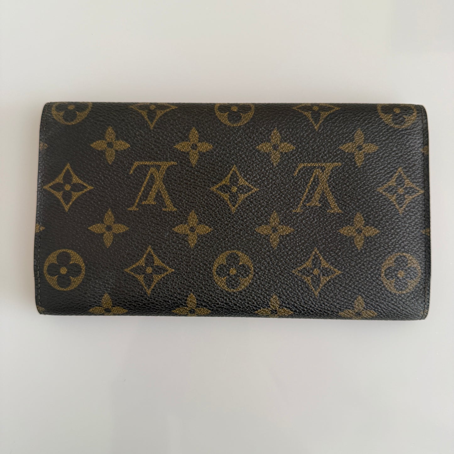 Louis Vuitton monogram long wallet authentic with COA