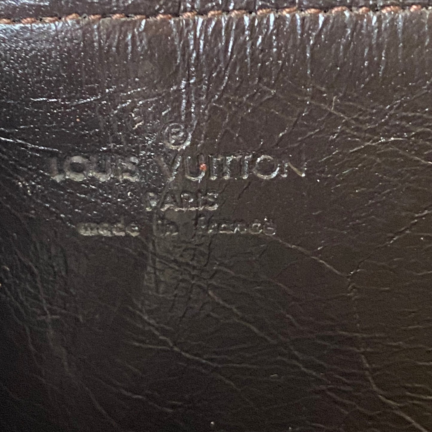 Louis Vuitton vintage monogram long wallet authentic with coa