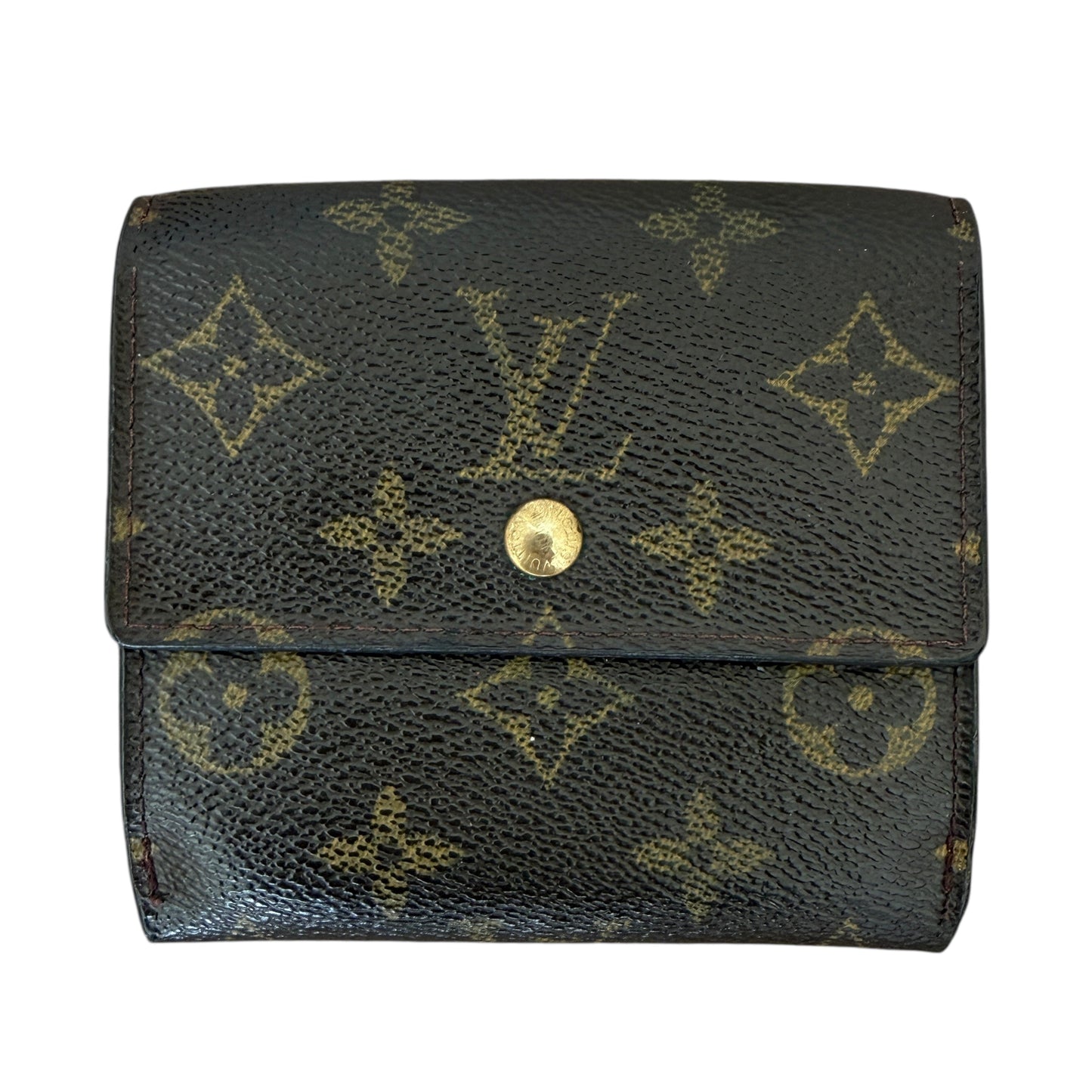 Louis Vuitton monogram compact wallet authentic with COA unisex TH0023