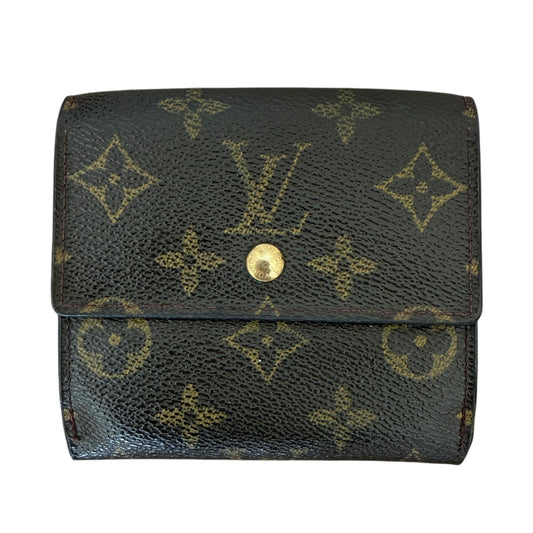 Louis Vuitton monogram compact wallet authentic with COA unisex TH0023