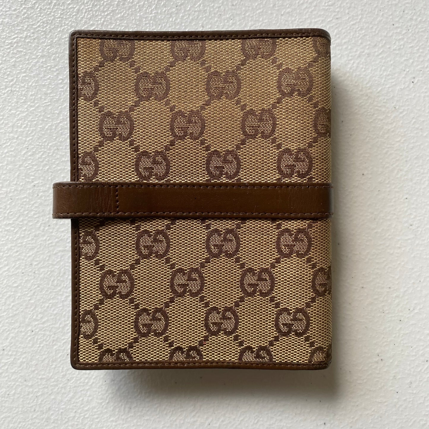 Gucci jackie monogram agenda Authentic with COA