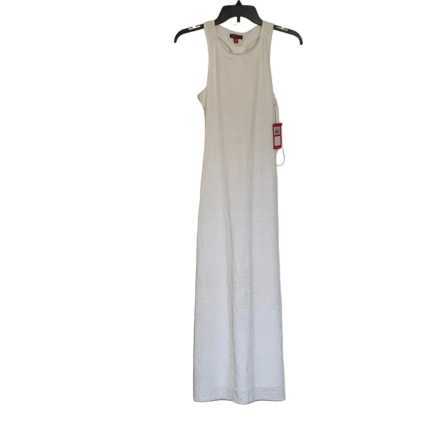 Vince Camuto Womens NWT off white maxi raceback dress
