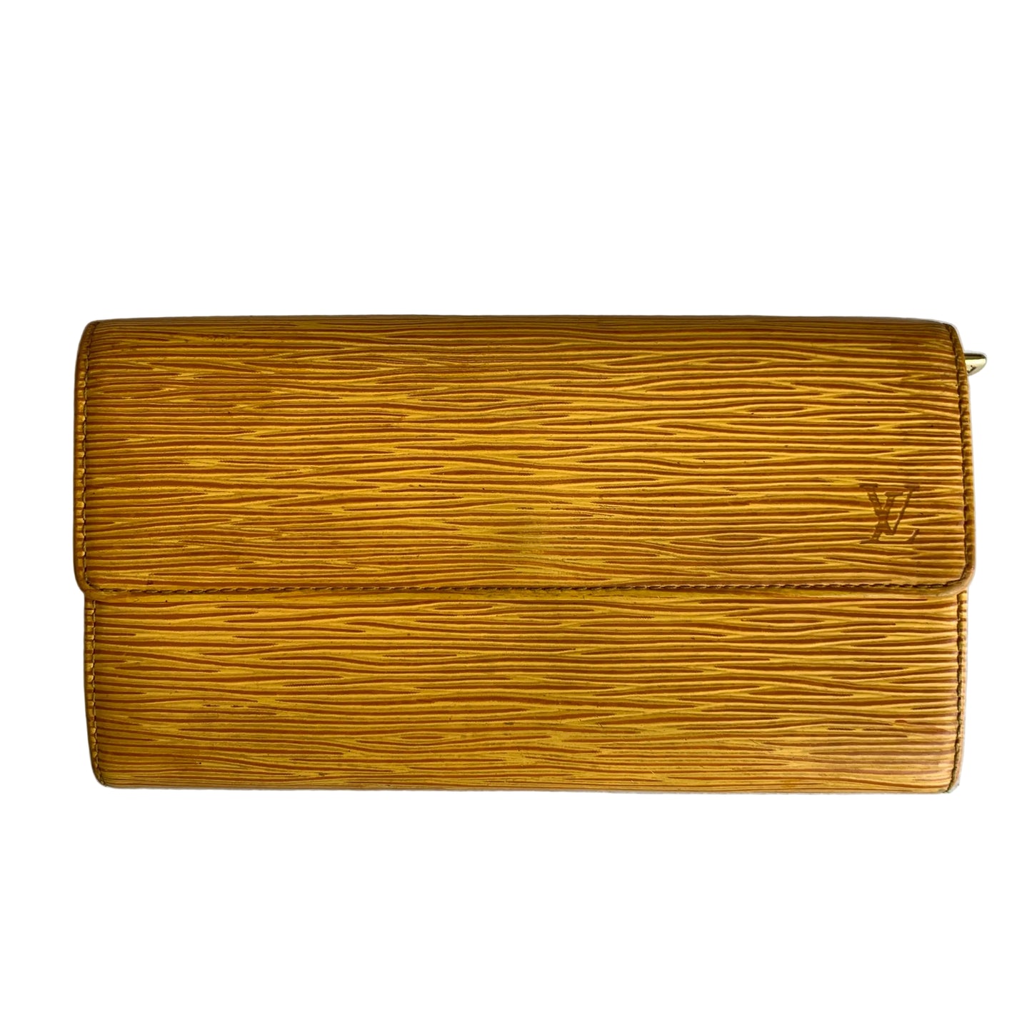 Louis Vuitton Long epi leather Wallet Authentic with COA CA0042