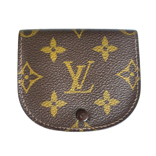 Louis Vuitton monogram coin pouch Authentic with COA