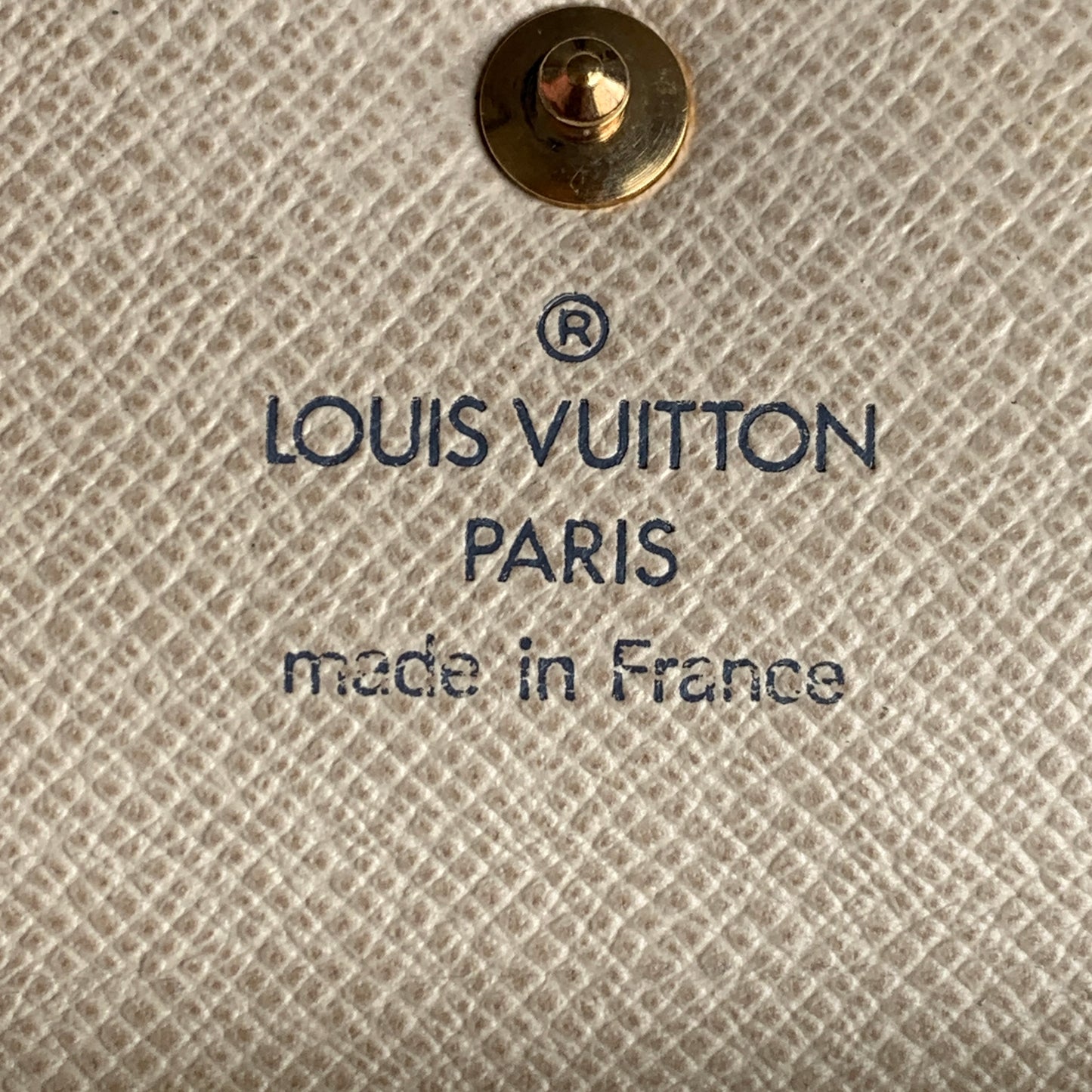 Louis Vuitton damier azure key holder CT5017 authentic with COA
