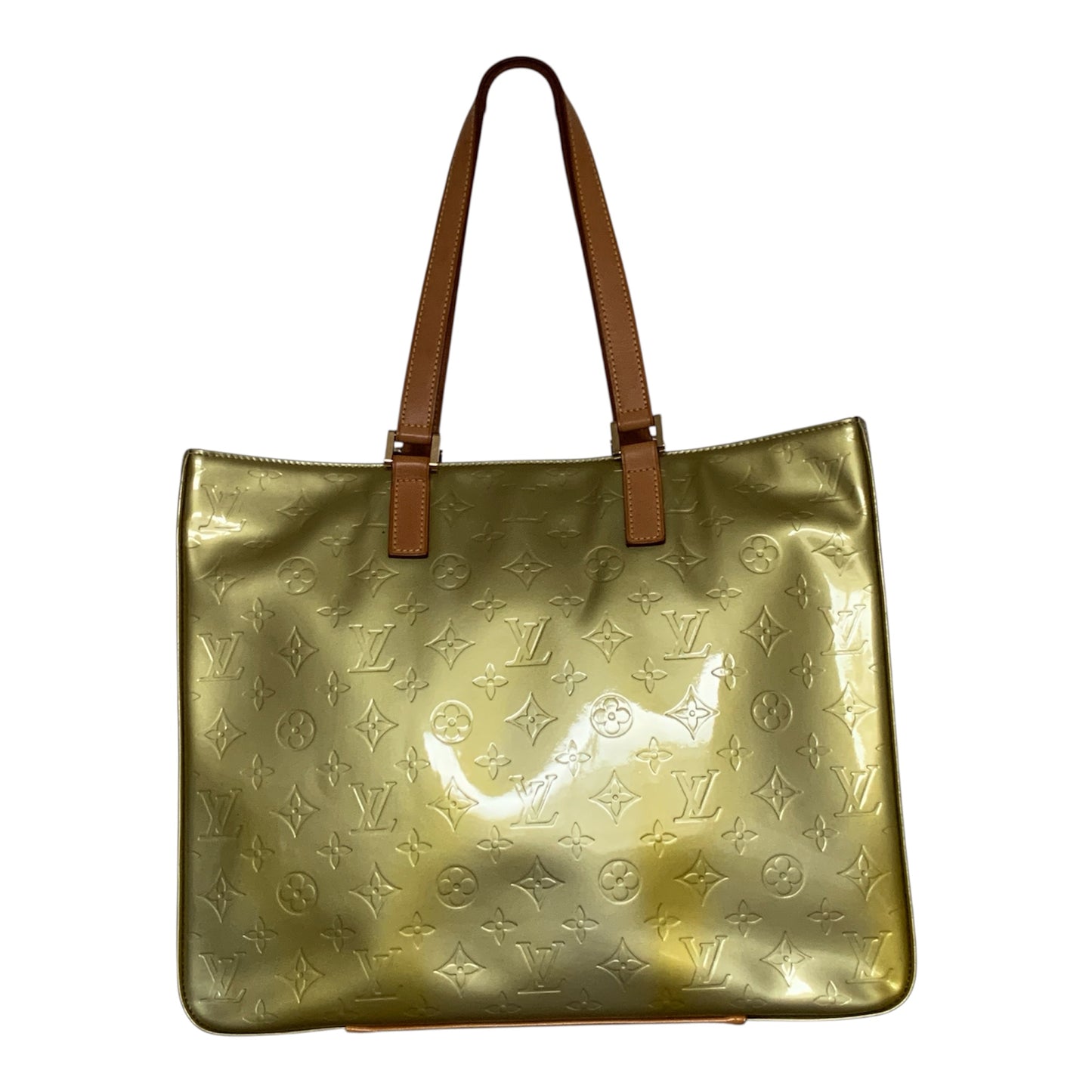 Louis Vuitton vernis monogram shoulder tote bag LM0011 Authentic with COA