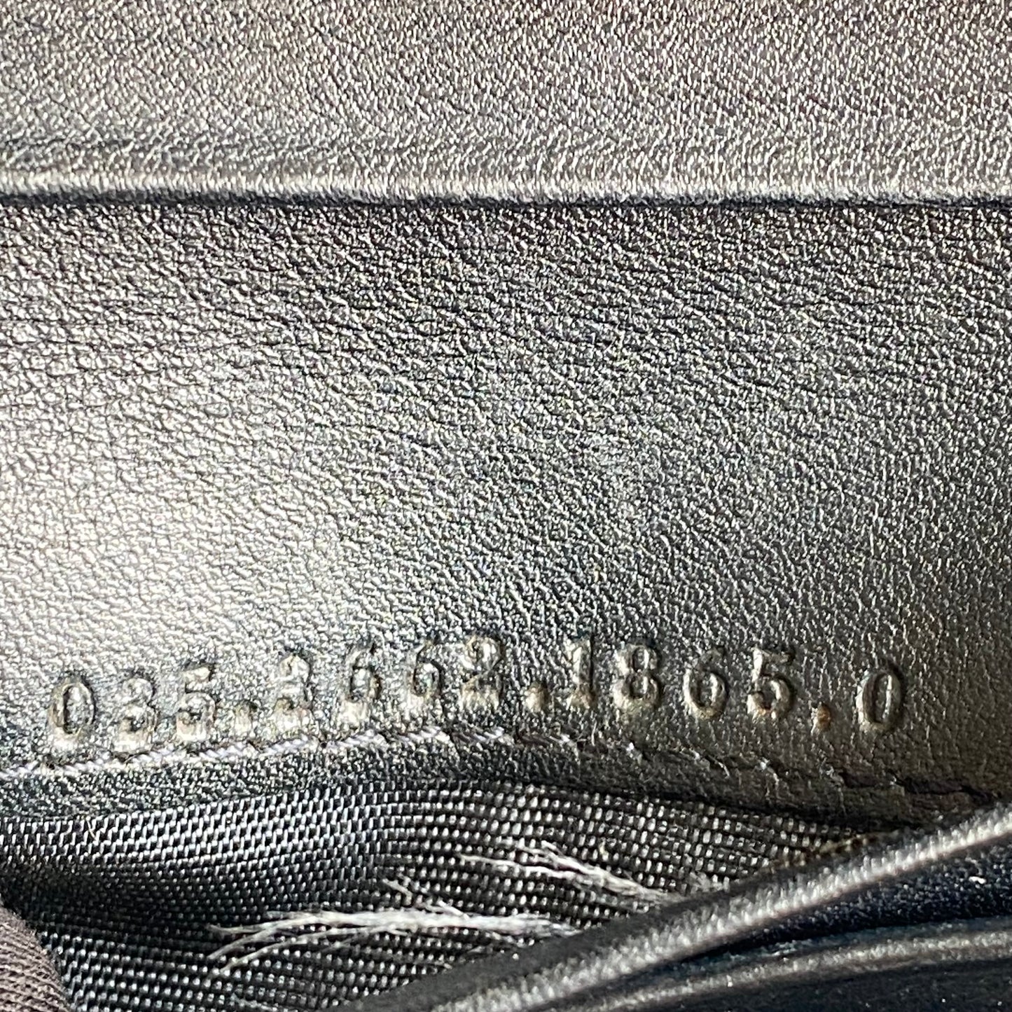 Gucci bamboo black leather compact wallet authentic with coa