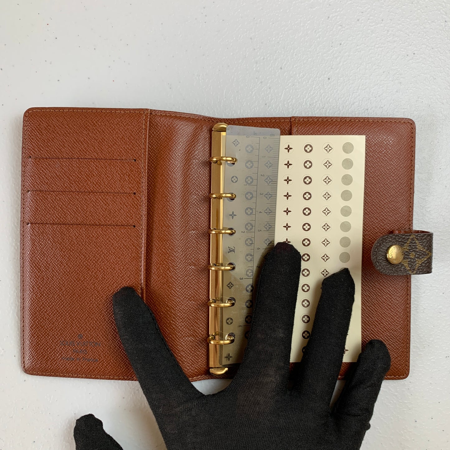 Louis Vuitton monogram agenda planner PM unisex sp1000 authentic with COA