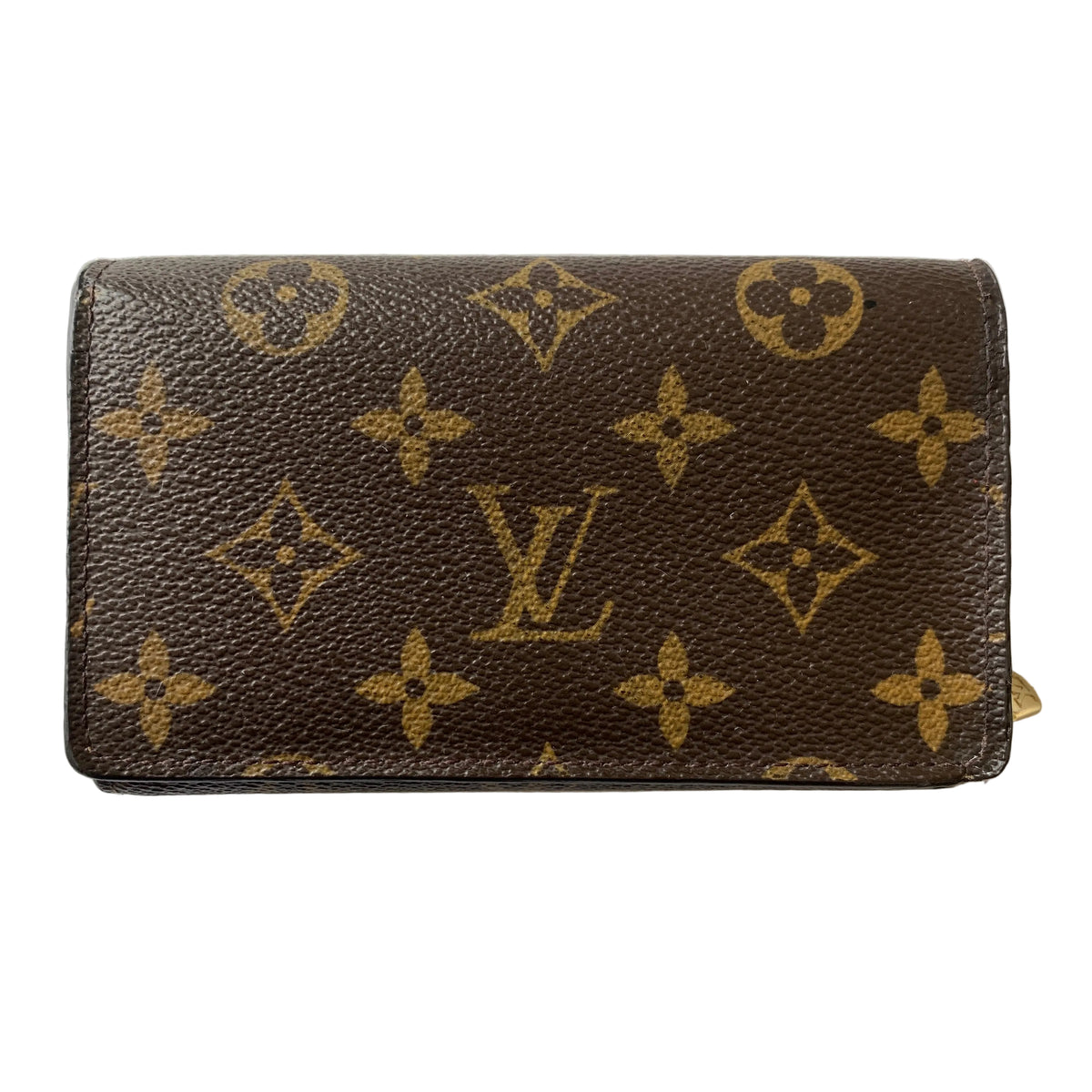 Louis Vuitton monogram wallet CA1097 Authentic with COA box dusty 5.6x3.5