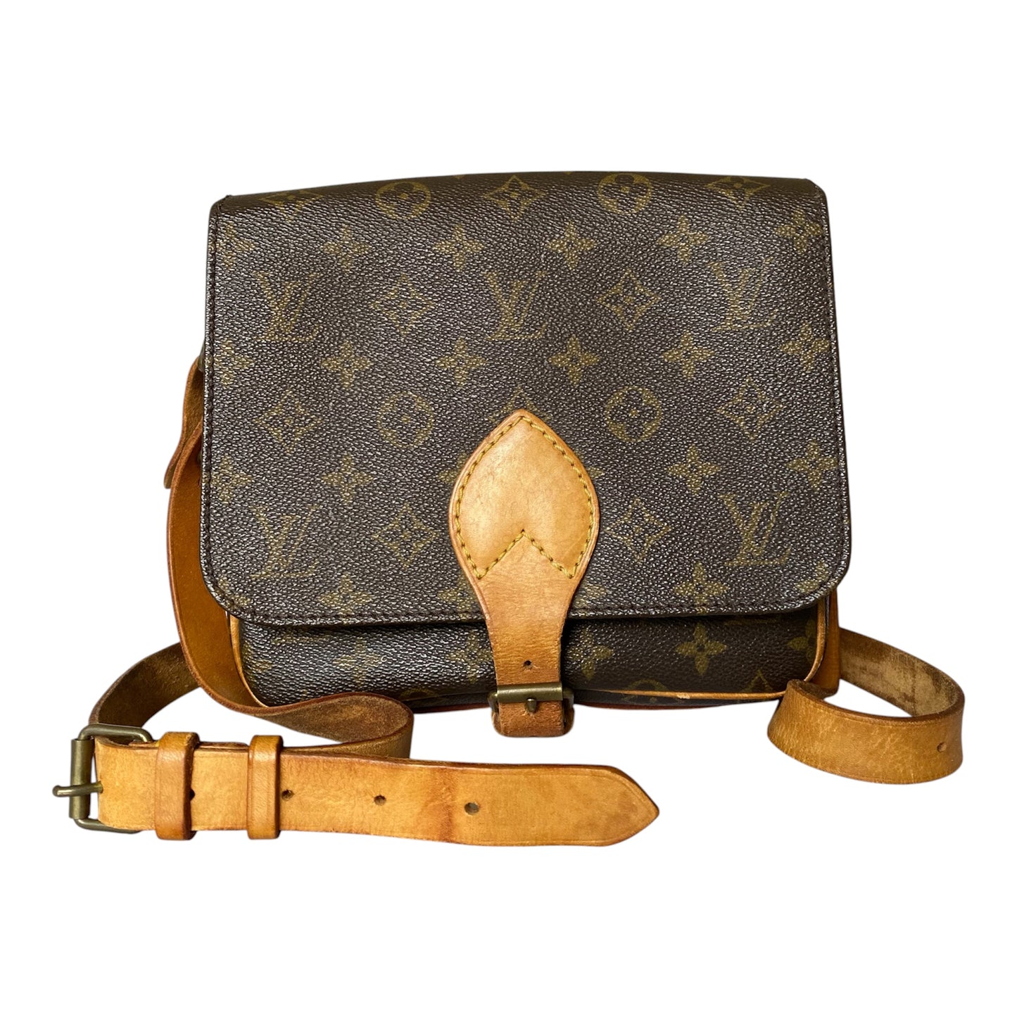 Louis Vuitton Cartouchiere PM crossbody bag 851 Authentic with COA