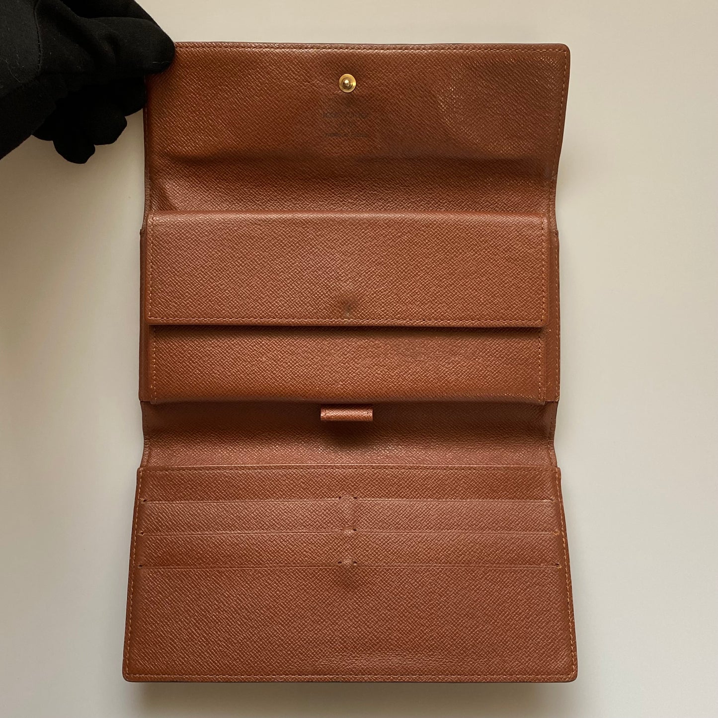 Louis Vuitton monogram long wallet th1021 authentic with coa