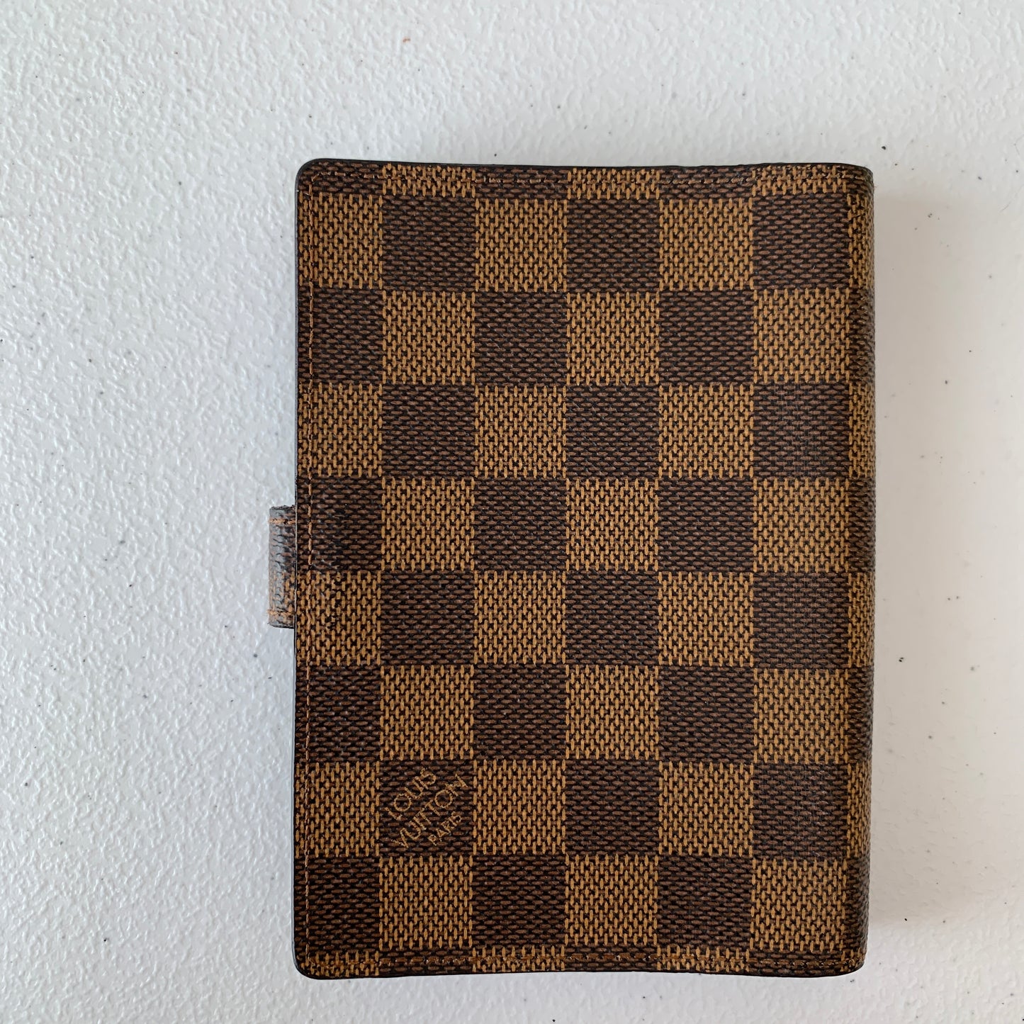Louis Vuitton Damier ebene agenda Planner unisex PM ca0011 authentic with COA