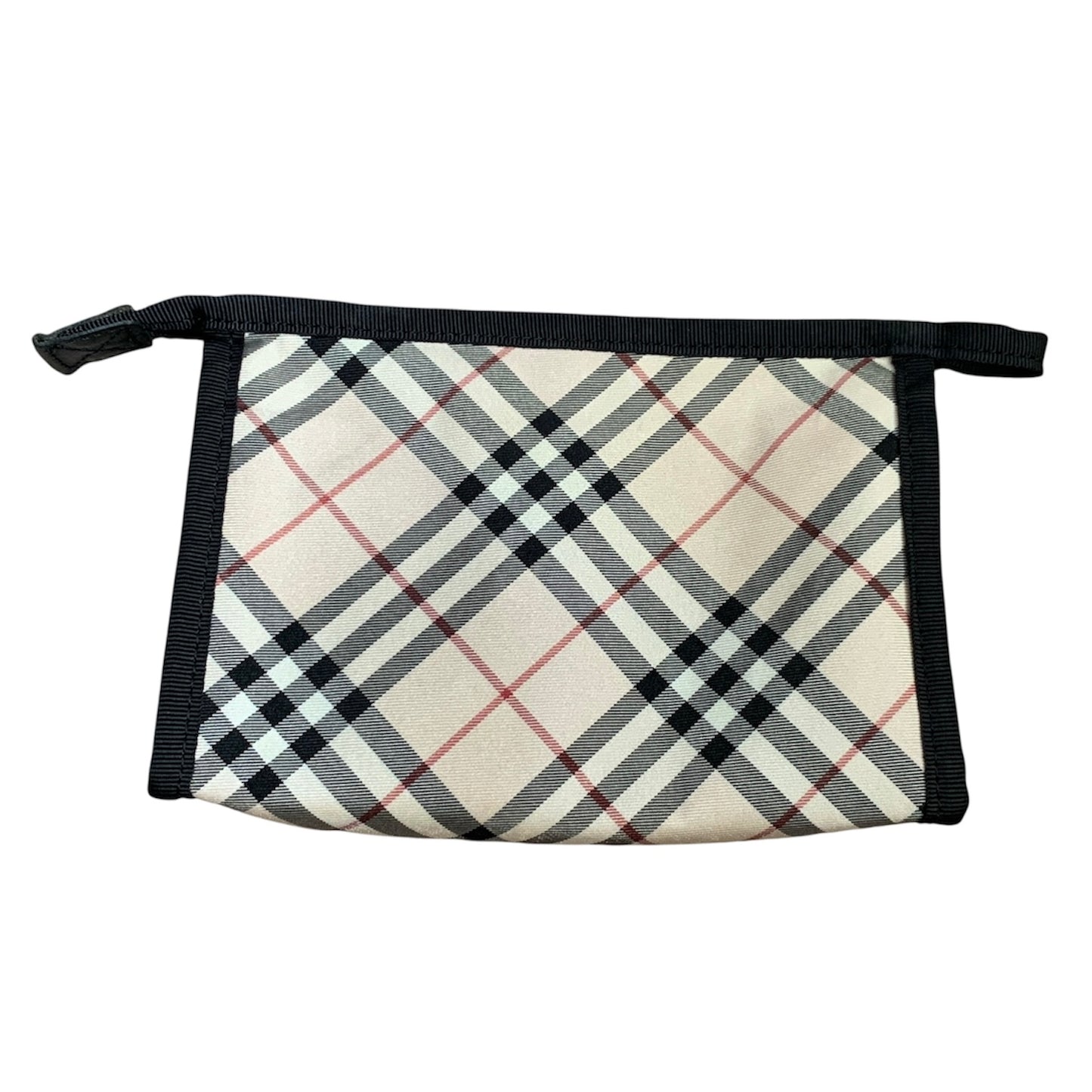 Burberry classic check cosmetic pouch authentic with COA