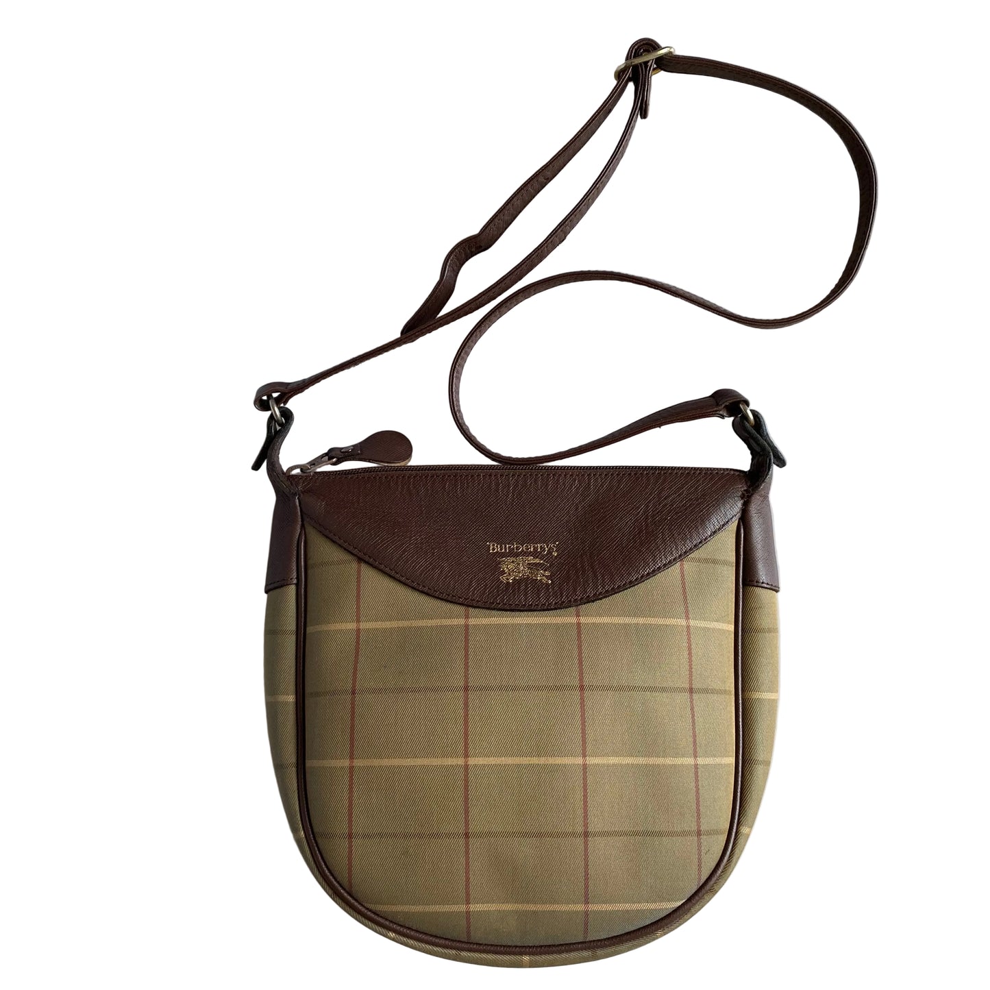 Burberry vintage check crossbody bag authentic with coa