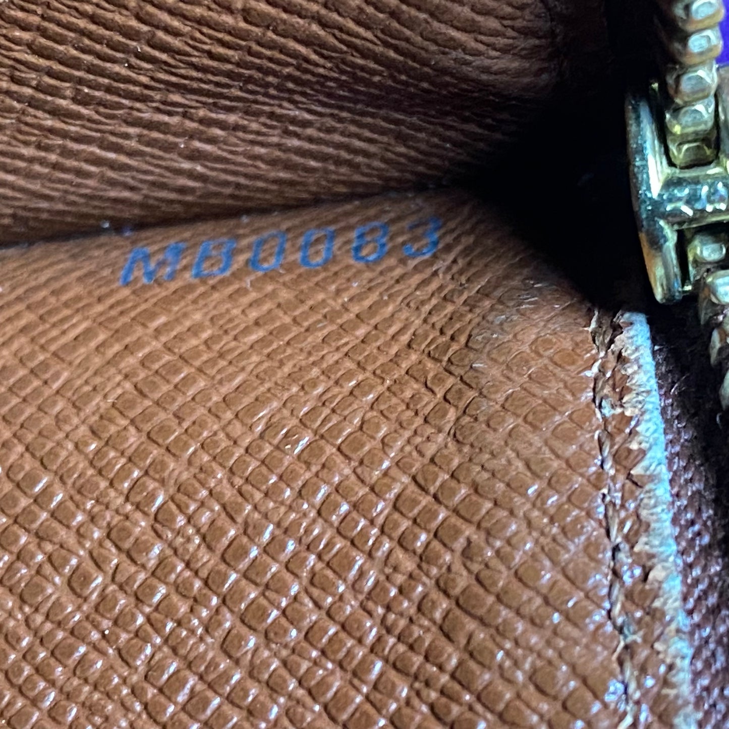 Louis Vuitton monogram Sarah long wallet MB0083 Authentic with COA