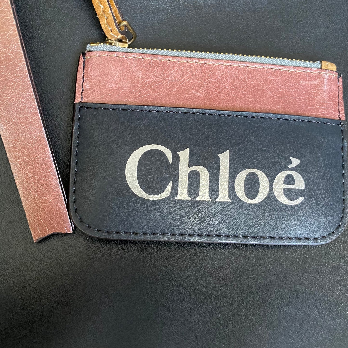 Chloe black leather sam tote bag Authentic with coa dust bag card