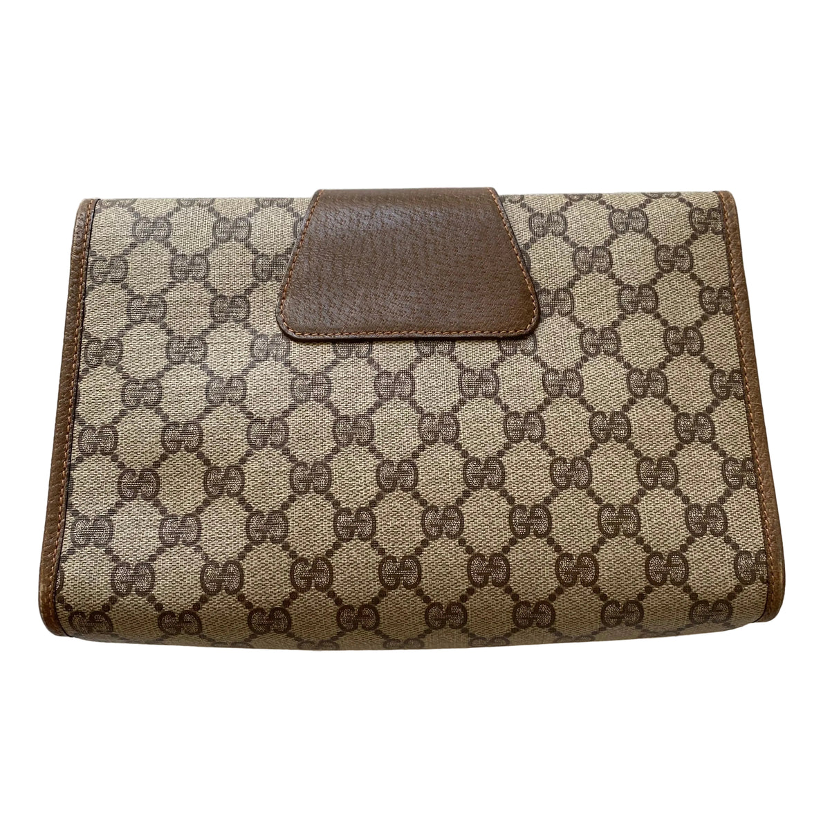 Gucci sherry line monogram clutch clutch bag Authentic with COA 9.7x7x2.8