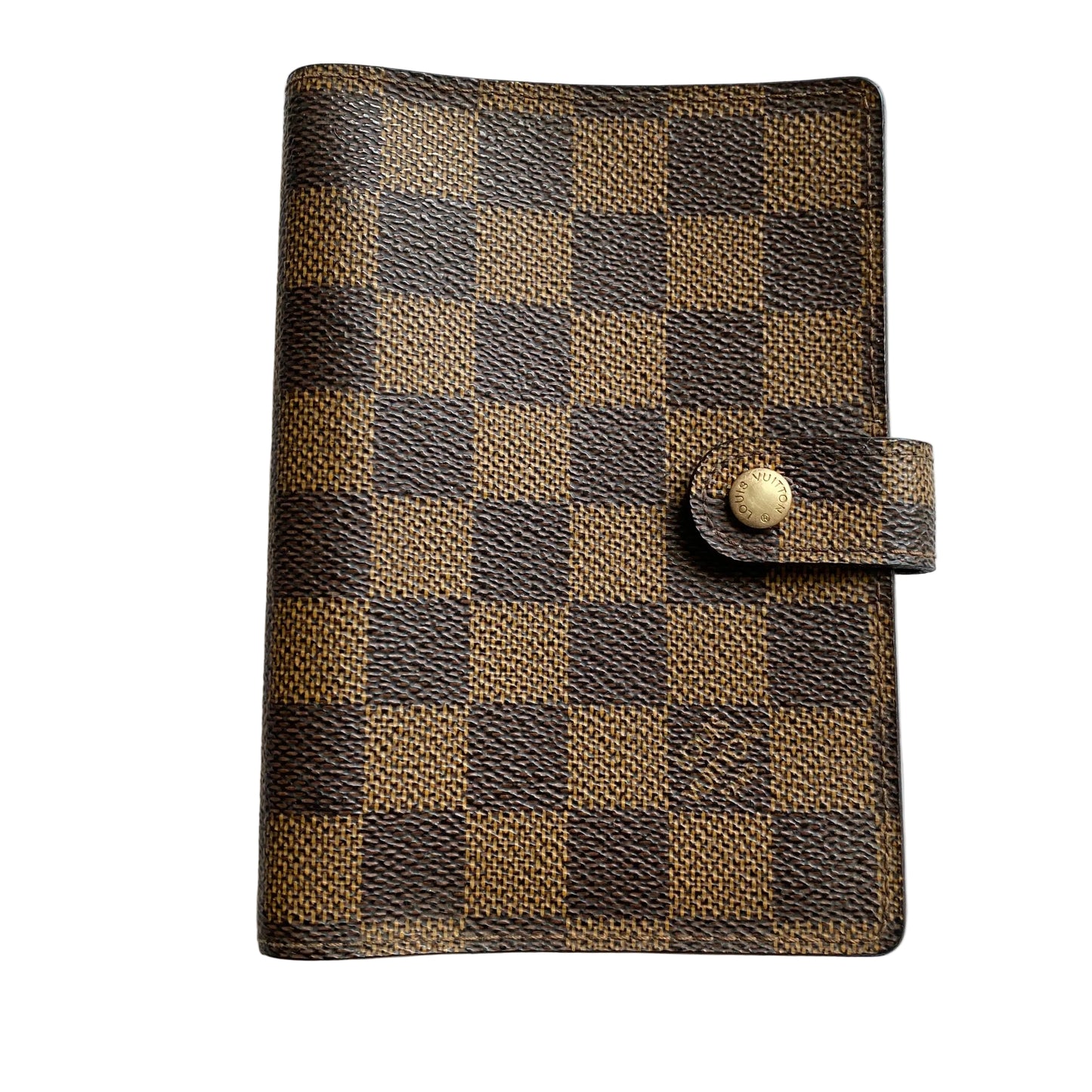 Louis Vuitton damier ebene agenda PM CA1909 authentic with coa