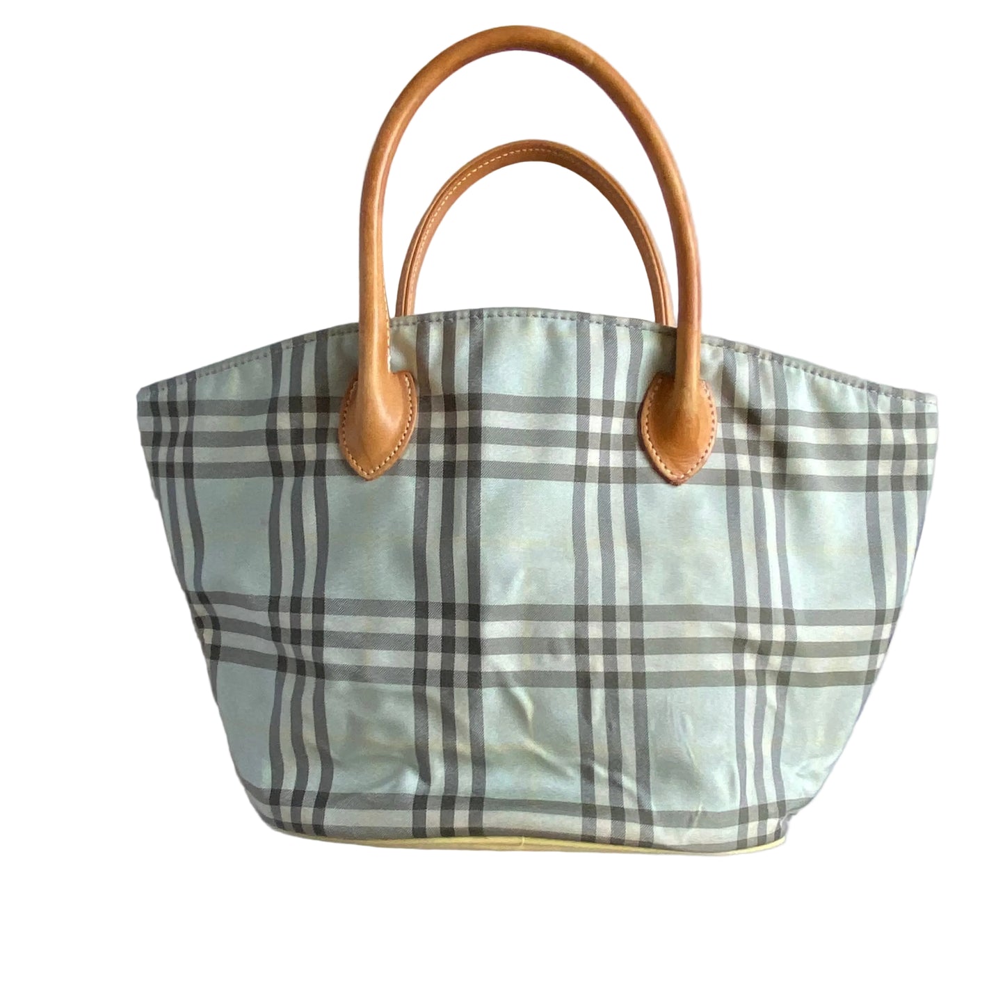 Burberry vintage check tote bag authentic with coa